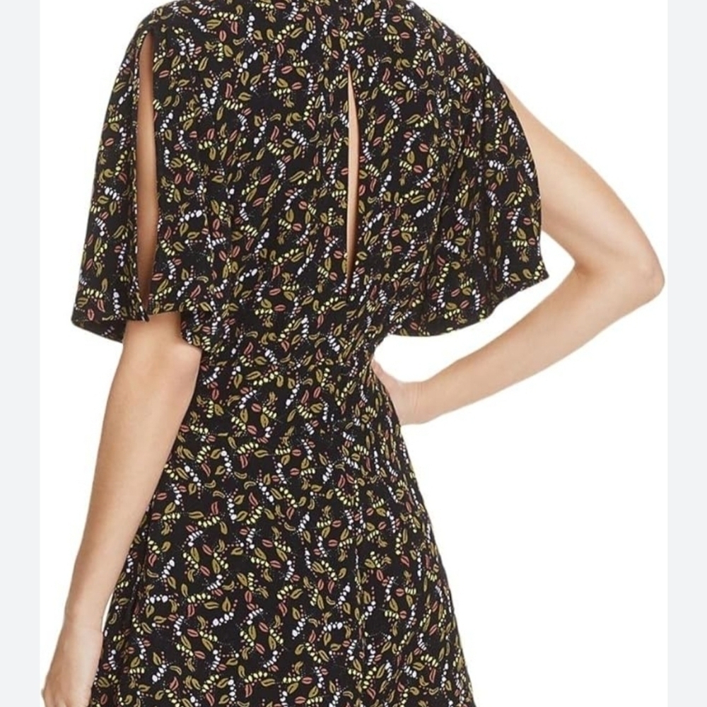 Free People V-Neck Slit Sleeve Romper Size 4, boho - Picture 10 of 10